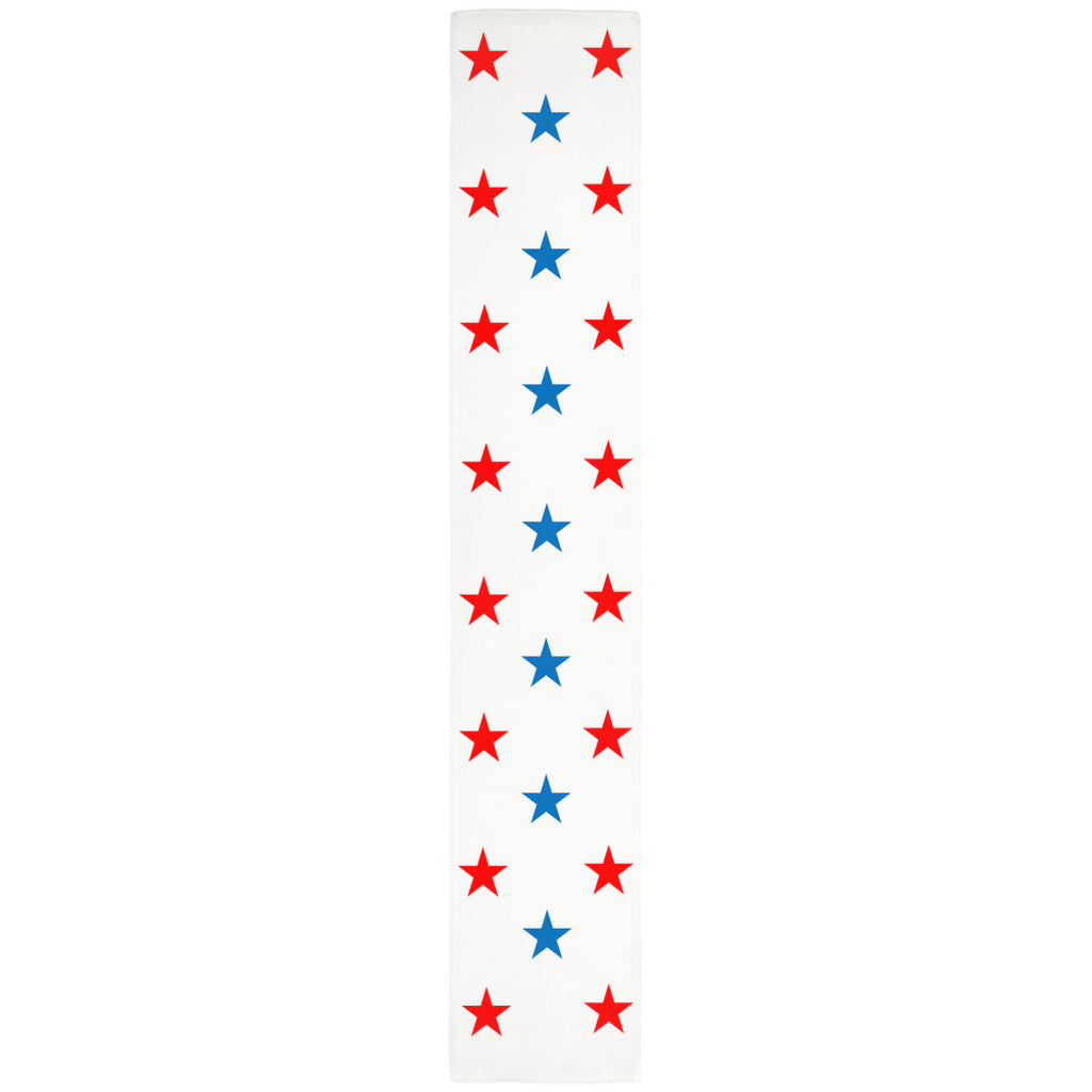 Red and Blue Stars Table Runners