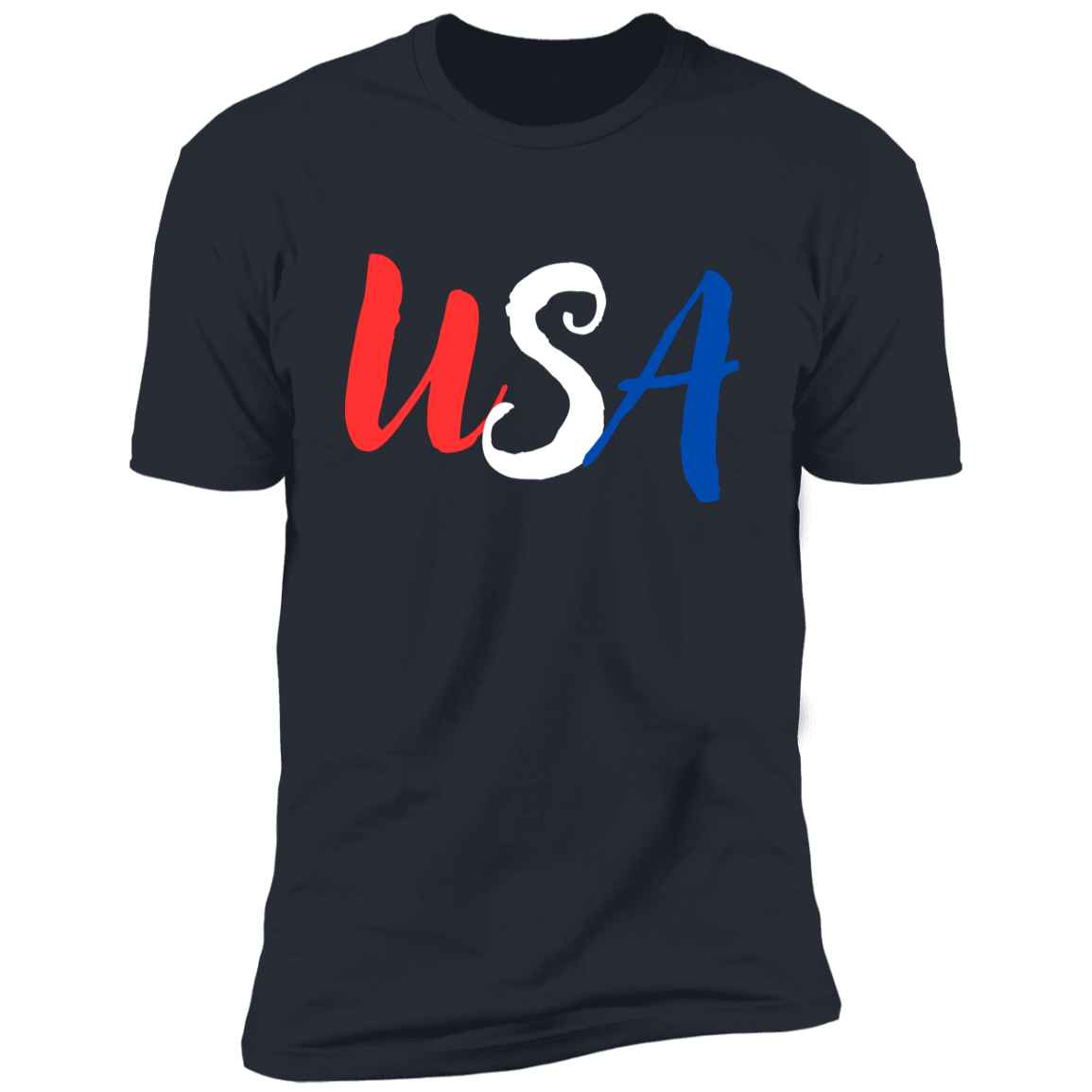 Red White Blue USA Men's Tee