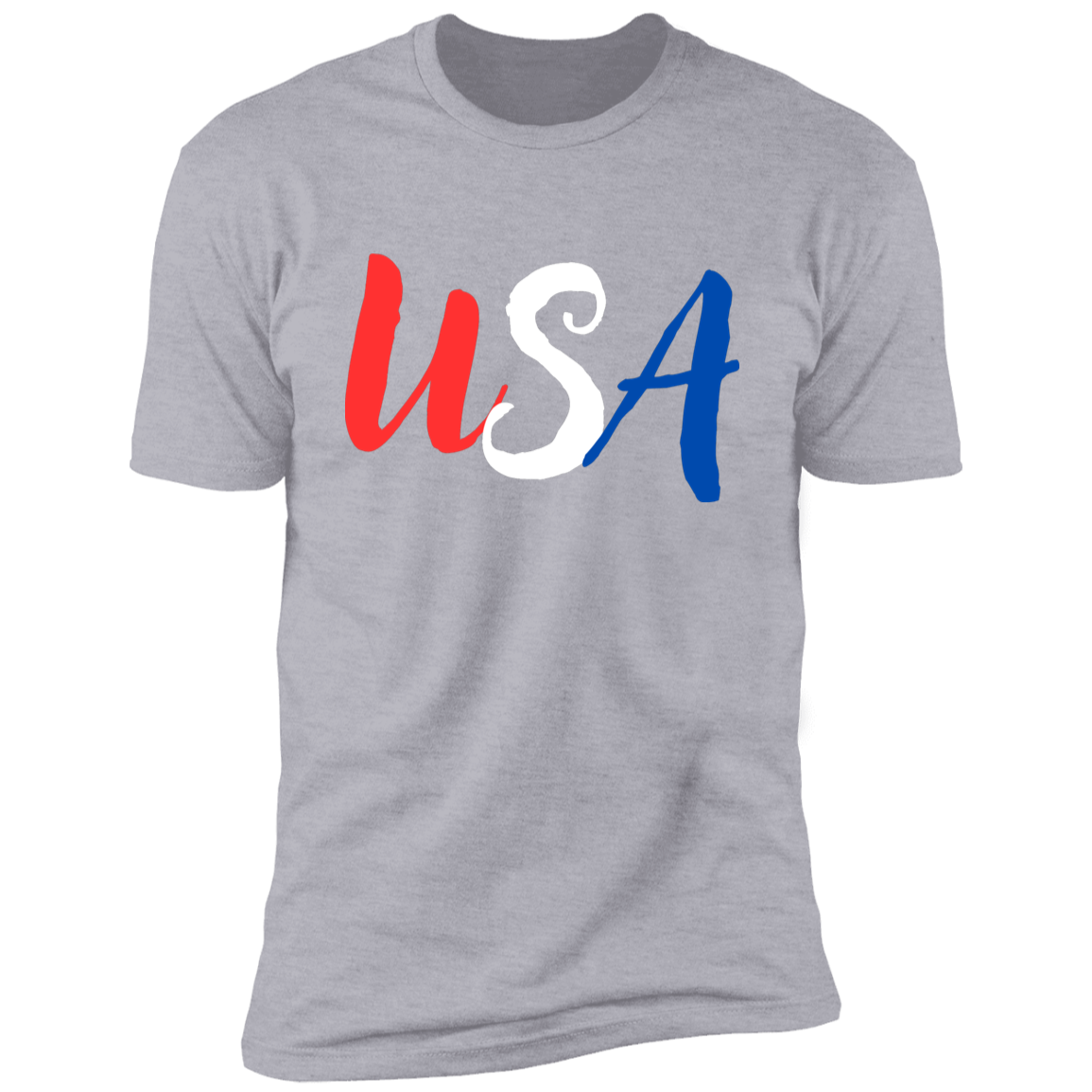 Red White Blue USA Men's Tee