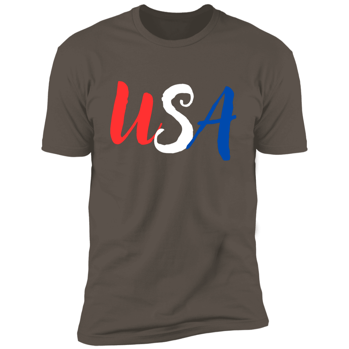 Red White Blue USA Men's Tee