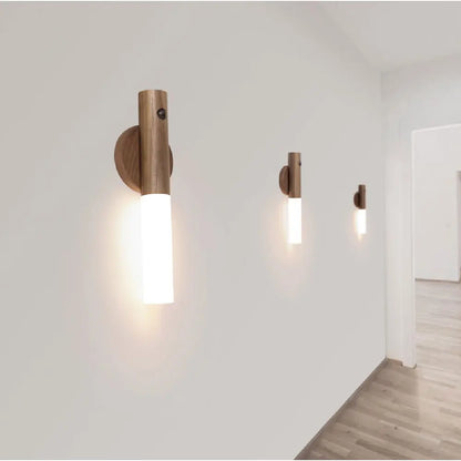 LED Wood USB Night Light