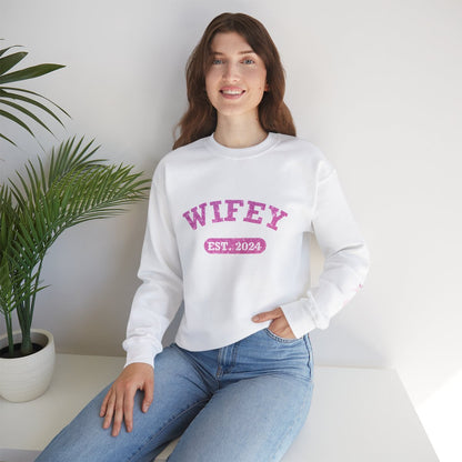 Personalized WIFEY Crewneck Sweatshirt